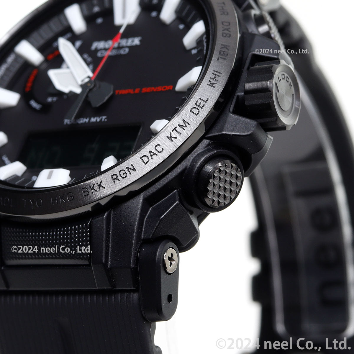 カシオ プロトレック CASIO PRO TREK 電波 ソーラー 腕時計 メンズ Climber Line Compass PRW-61Y-1BJF