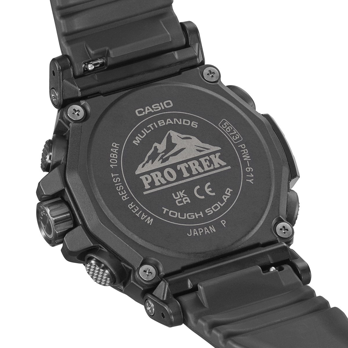 カシオ プロトレック CASIO PRO TREK 電波 ソーラー 腕時計 メンズ Climber Line Compass PRW-61Y-1BJF