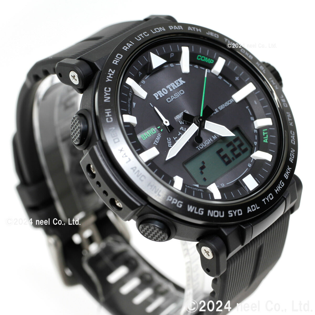 カシオ プロトレック CASIO PRO TREK 電波 ソーラー 腕時計 メンズ Climber Line PRW-6621Y-1JF