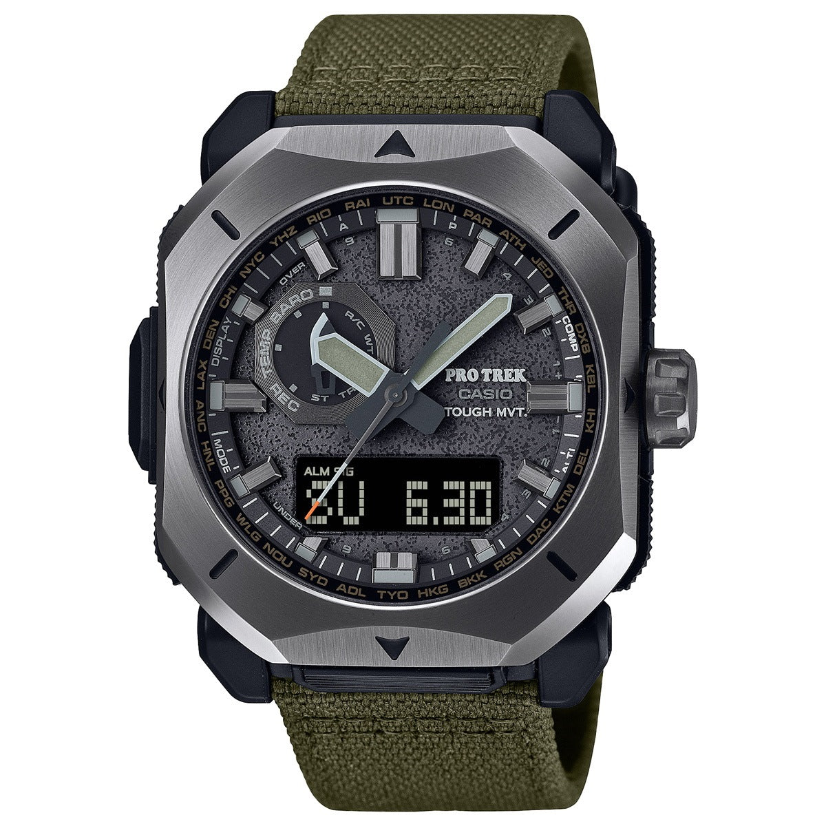 カシオ プロトレック CASIO PRO TREK 電波 ソーラー 腕時計 メンズ Climber Line PRW-6900YB-3JF【2024 新作】