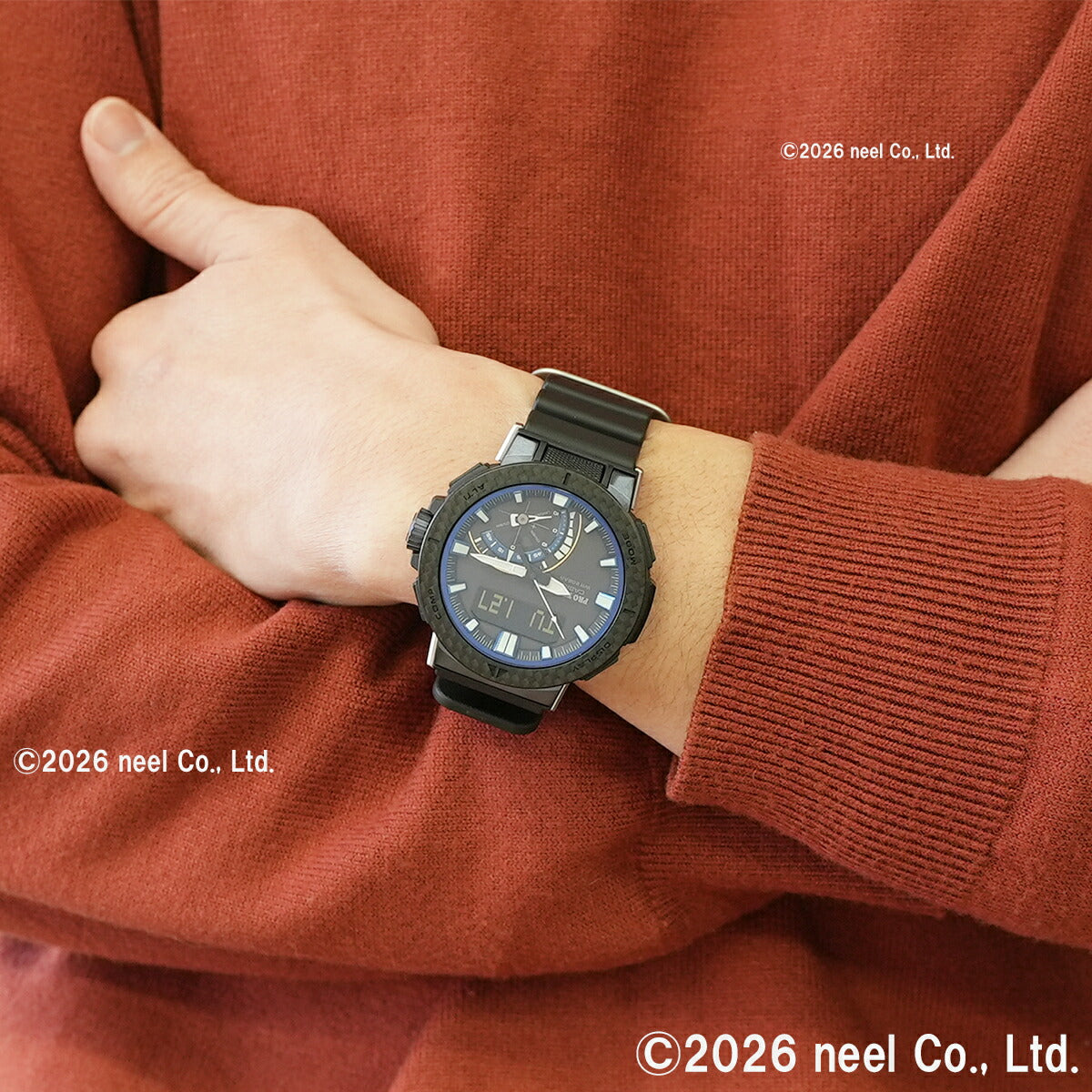 カシオ プロトレック CASIO PRO TREK 電波 ソーラー 電波時計 腕時計 メンズ タフソーラー Angler Line PRW-73X-1JF
