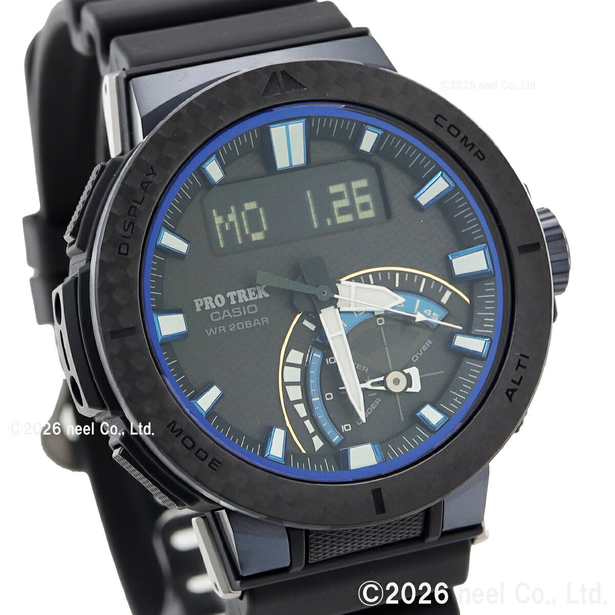 カシオ プロトレック CASIO PRO TREK 電波 ソーラー 電波時計 腕時計 メンズ タフソーラー Angler Line PRW-73X-1JF