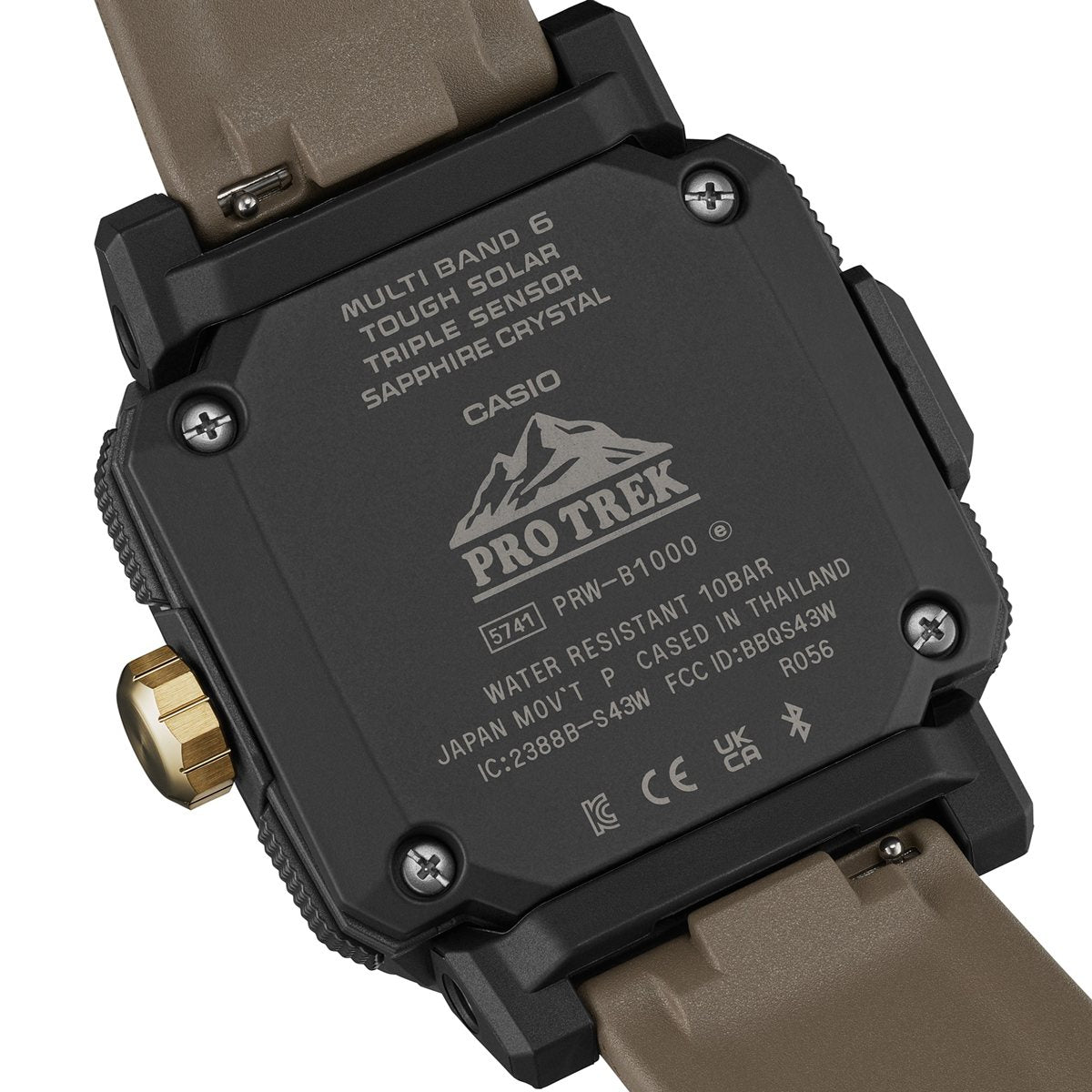 カシオ プロトレック CASIO PRO TREK 電波 ソーラー 腕時計 メンズ Climber Line PRW-B1000-5JF【2025 新作】
