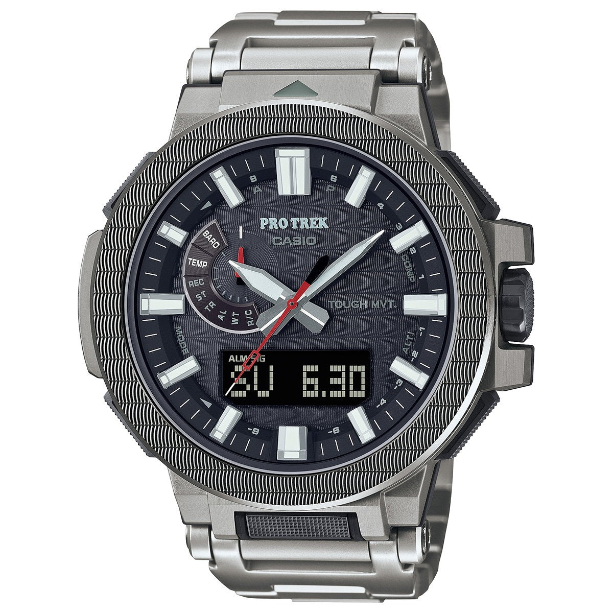 カシオ プロトレック マナスル PRX-8001YT-7JF CASIO PRO TREK MANASLU ブラック