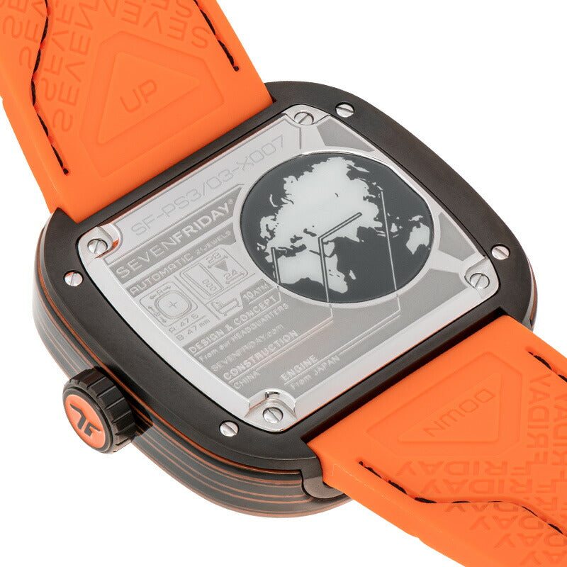 セブンフライデー SEVENFRIDAY PS3/03 CCO PS-Series 腕時計 メンズ 自動巻き