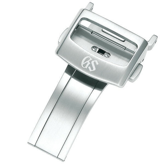 グランドセイコー GRAND SEIKO クロコダイルメンズバンド用 中留 ステンレススチール 18mm R0101AC-BK00