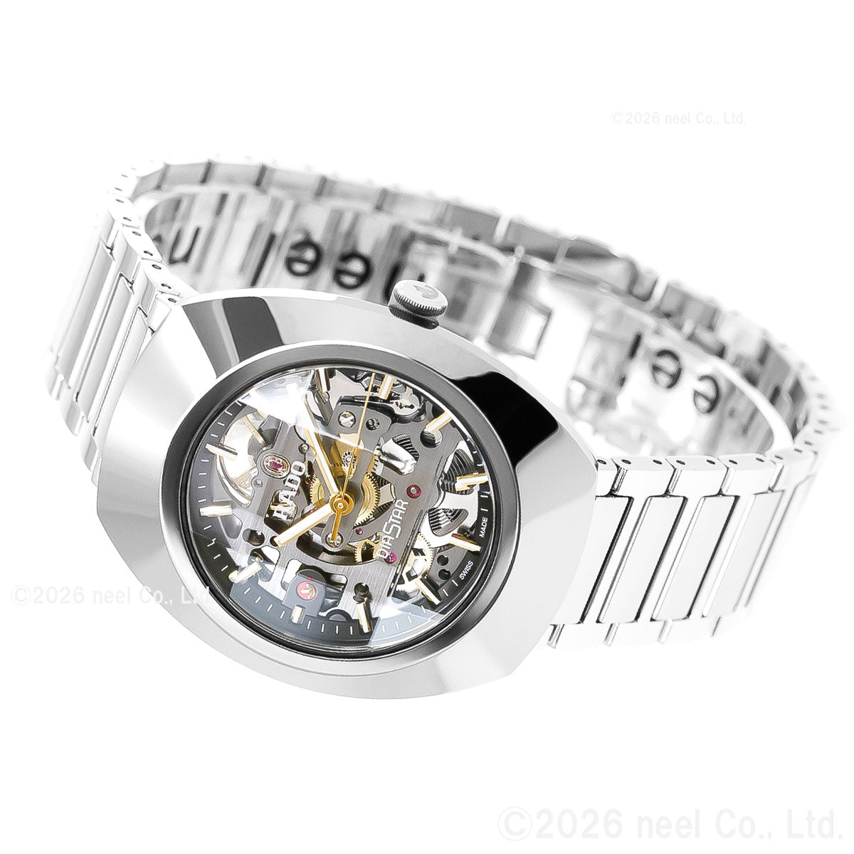 ラドー RADO ダイヤスター オリジナル オートマティック スケルトン DiaStar Original Automatic Skeleton 腕時計 自動巻き R12162153【60回分割手数料無料！】