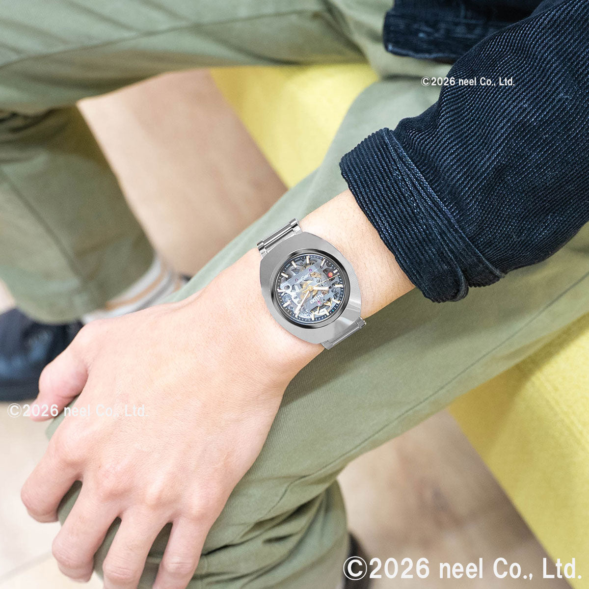 ラドー RADO ダイヤスター オリジナル オートマティック スケルトン DiaStar Original Automatic Skeleton 腕時計 自動巻き R12162153【60回分割手数料無料！】