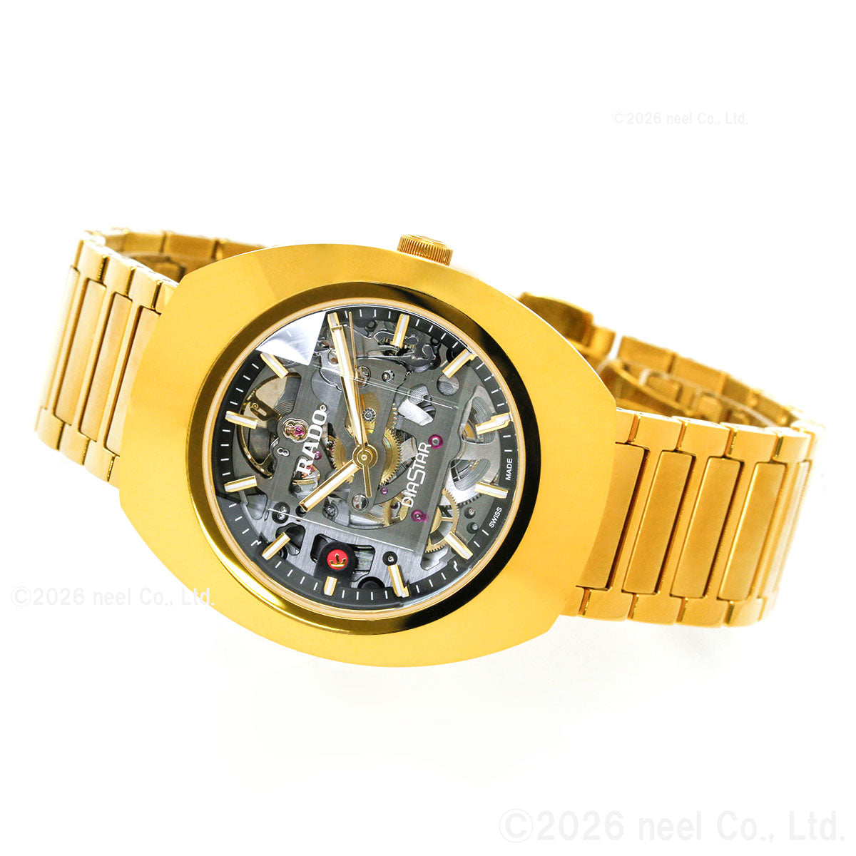 ラドー RADO ダイヤスター オリジナル オートマティック スケルトン DiaStar Original Automatic Skeleton 腕時計 自動巻き R12164153【60回分割手数料無料！】