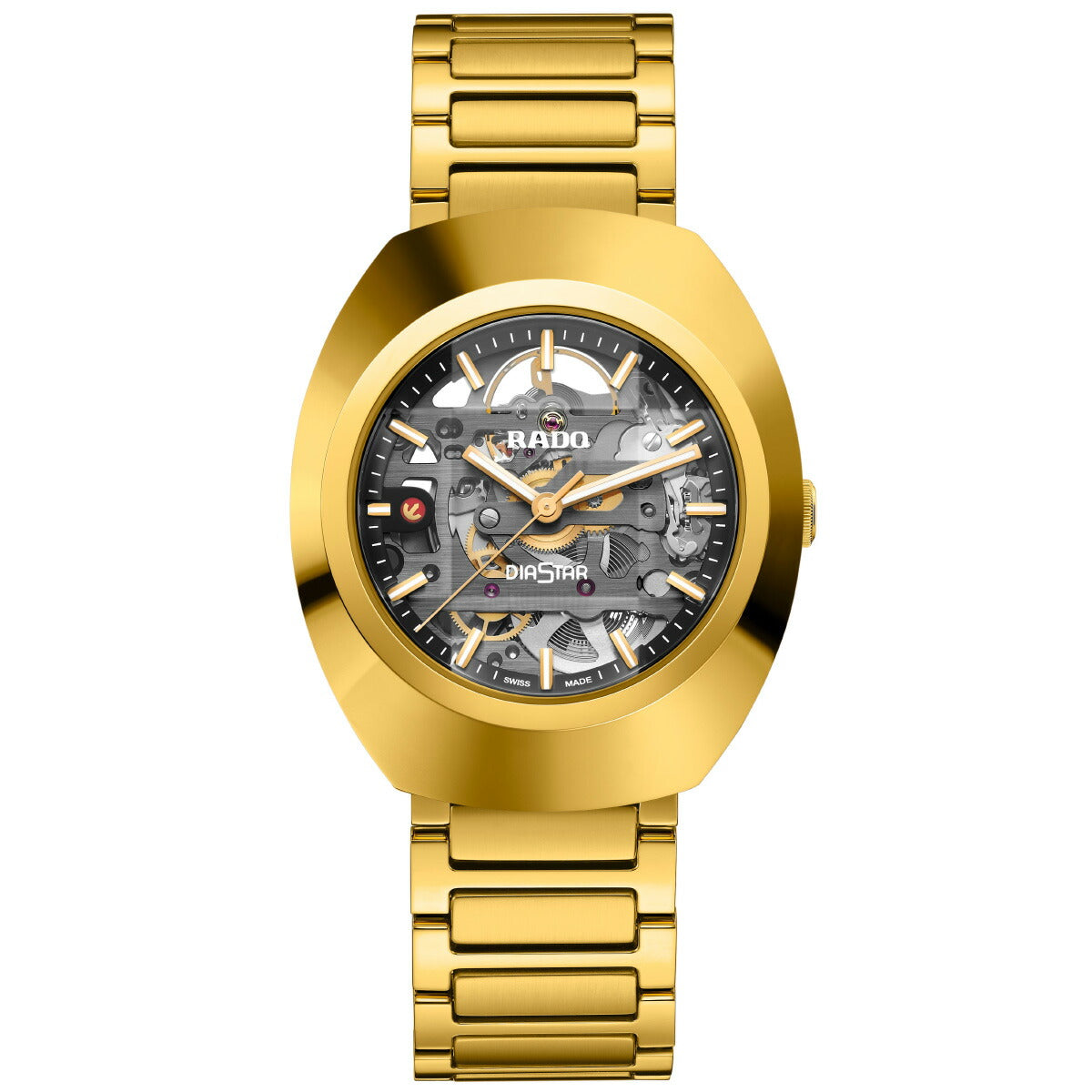 ラドー RADO ダイヤスター オリジナル オートマティック スケルトン DiaStar Original Automatic Skeleton 腕時計 自動巻き R12164153【60回分割手数料無料！】