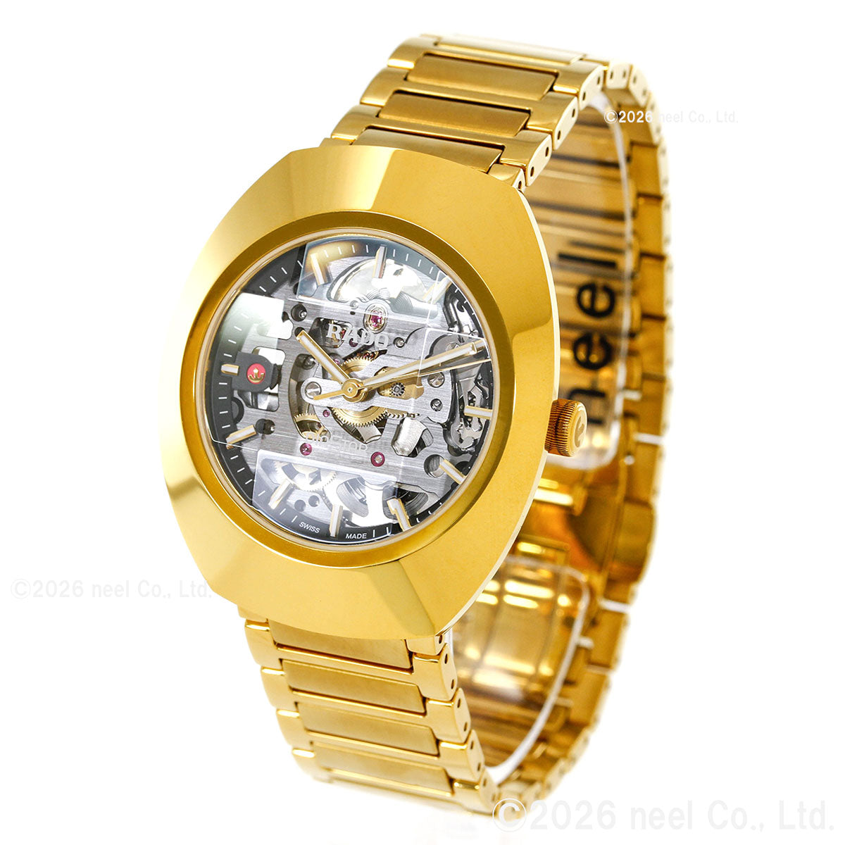 ラドー RADO ダイヤスター オリジナル オートマティック スケルトン DiaStar Original Automatic Skeleton 腕時計 自動巻き R12164153【60回分割手数料無料！】