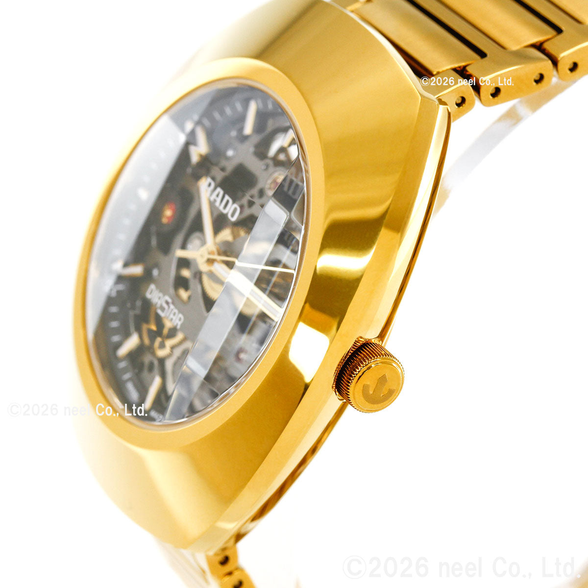 ラドー RADO ダイヤスター オリジナル オートマティック スケルトン DiaStar Original Automatic Skeleton 腕時計 自動巻き R12164153【60回分割手数料無料！】