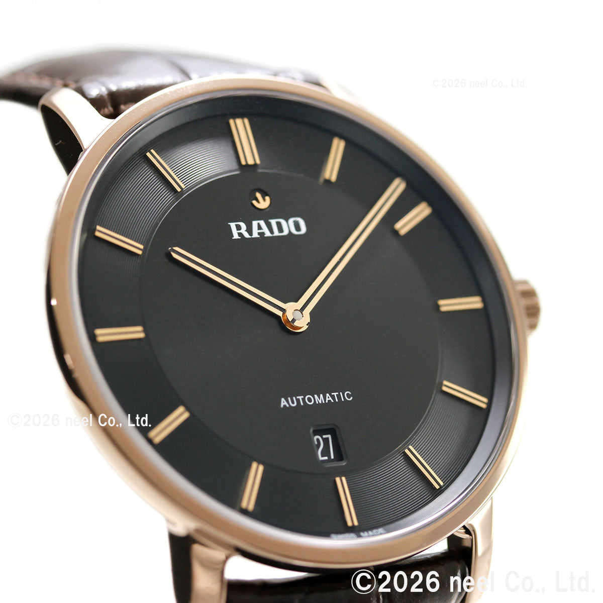 ラドー RADO ダイヤマスター シンライン オートマティック DiaMaster Thinline Automatic 腕時計 メンズ 自動巻き R14068176【60回分割手数料無料！】