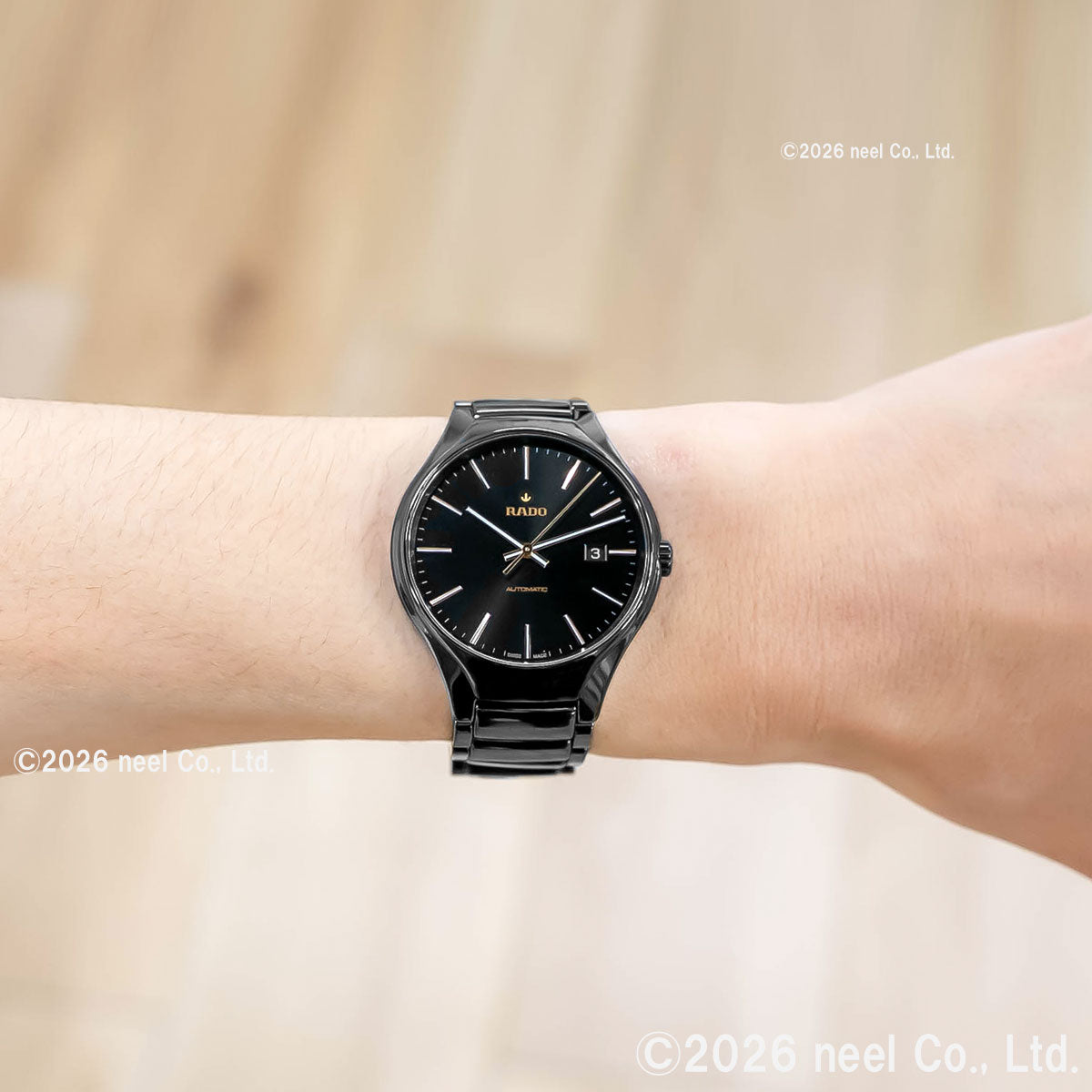 ラドー RADO トゥルー ラウンド オートマティック True Round Automatic 腕時計 メンズ レディース 自動巻き R27056162【60回分割手数料無料！】