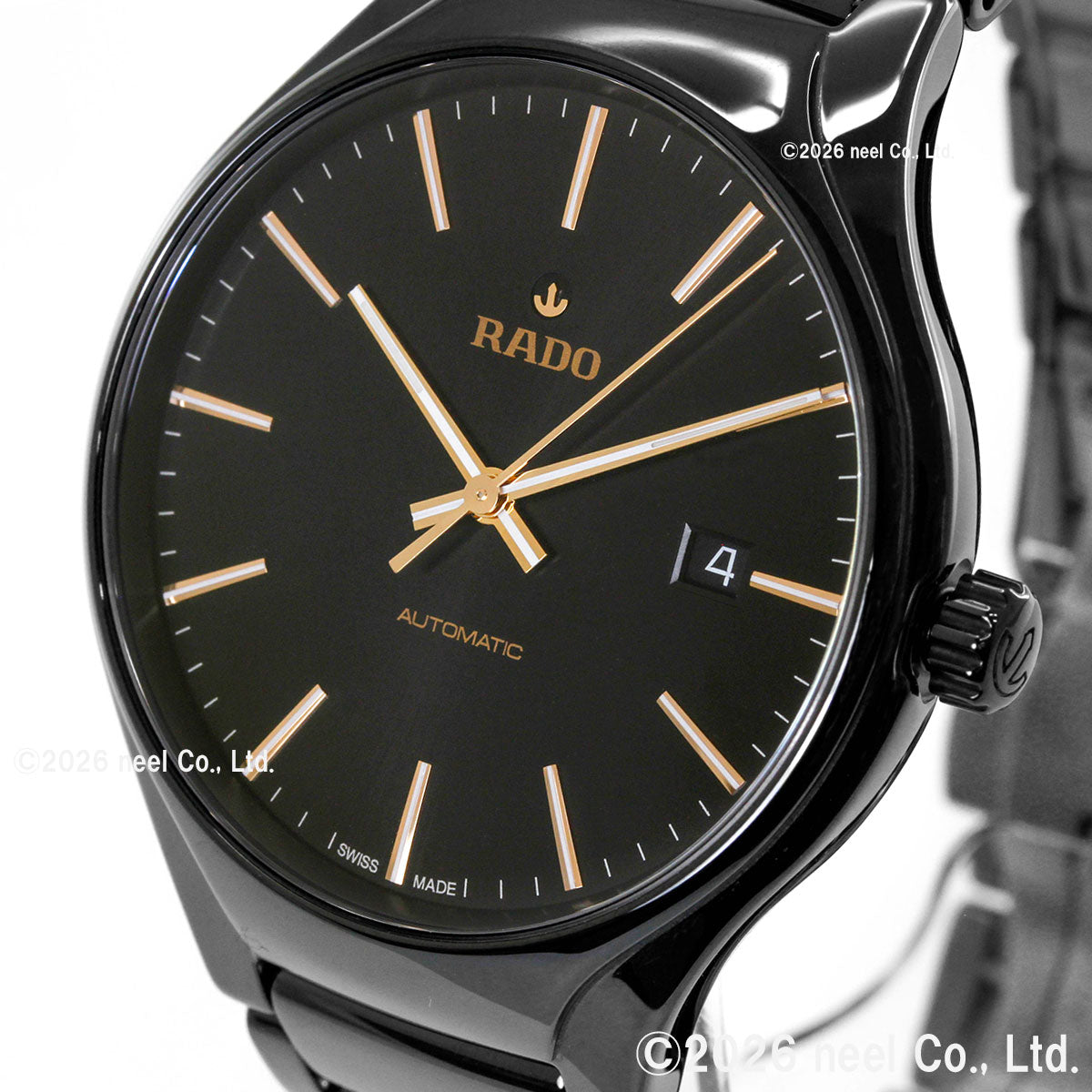ラドー RADO トゥルー ラウンド オートマティック True Round Automatic 腕時計 メンズ レディース 自動巻き R27056162【60回分割手数料無料！】