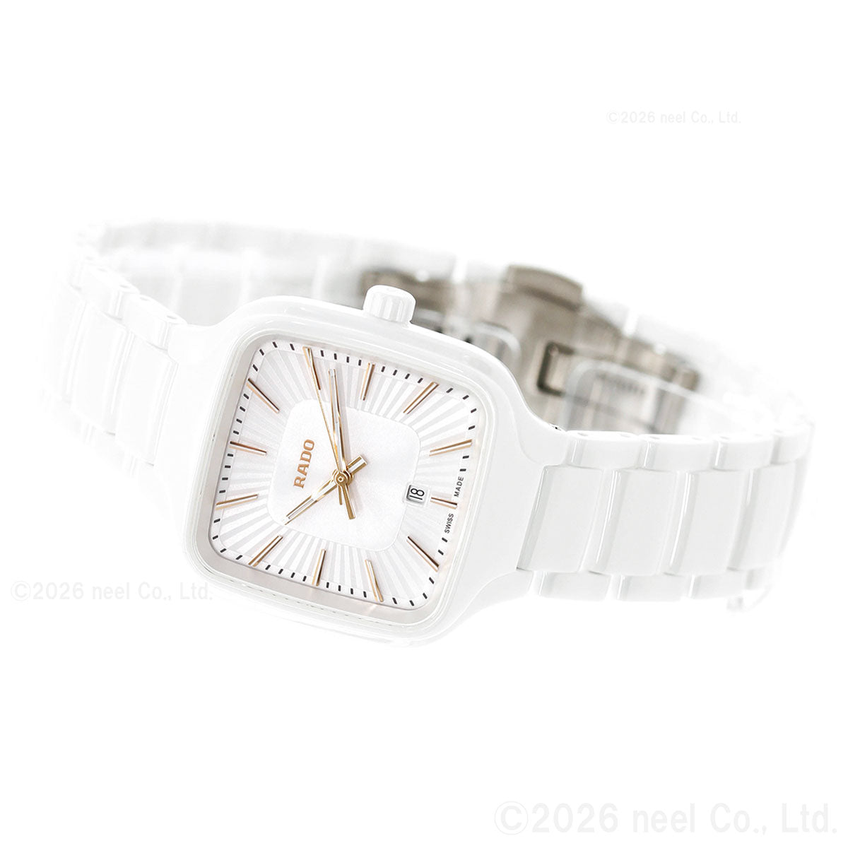 ラドー RADO トゥルー スクエア True Square 腕時計 レディース R27072012【60回分割手数料無料！】