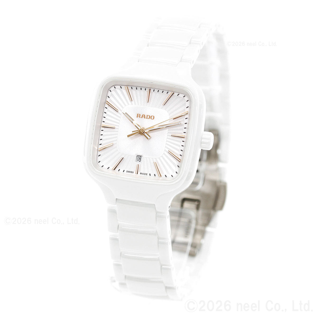 ラドー RADO トゥルー スクエア True Square 腕時計 レディース R27072012【60回分割手数料無料！】