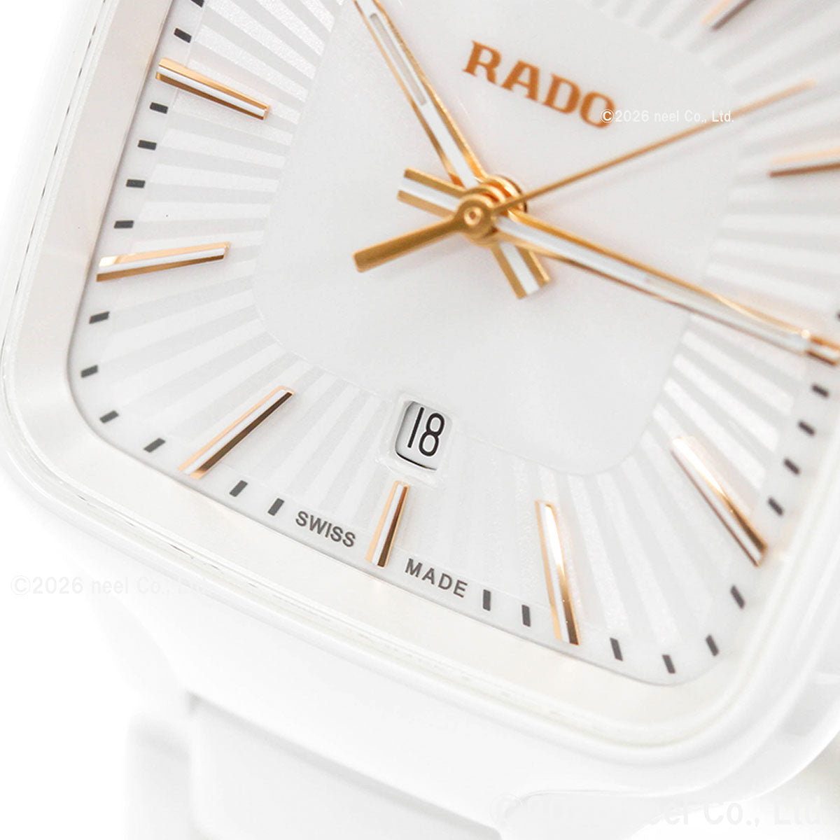 ラドー RADO トゥルー スクエア True Square 腕時計 レディース R27072012【60回分割手数料無料！】