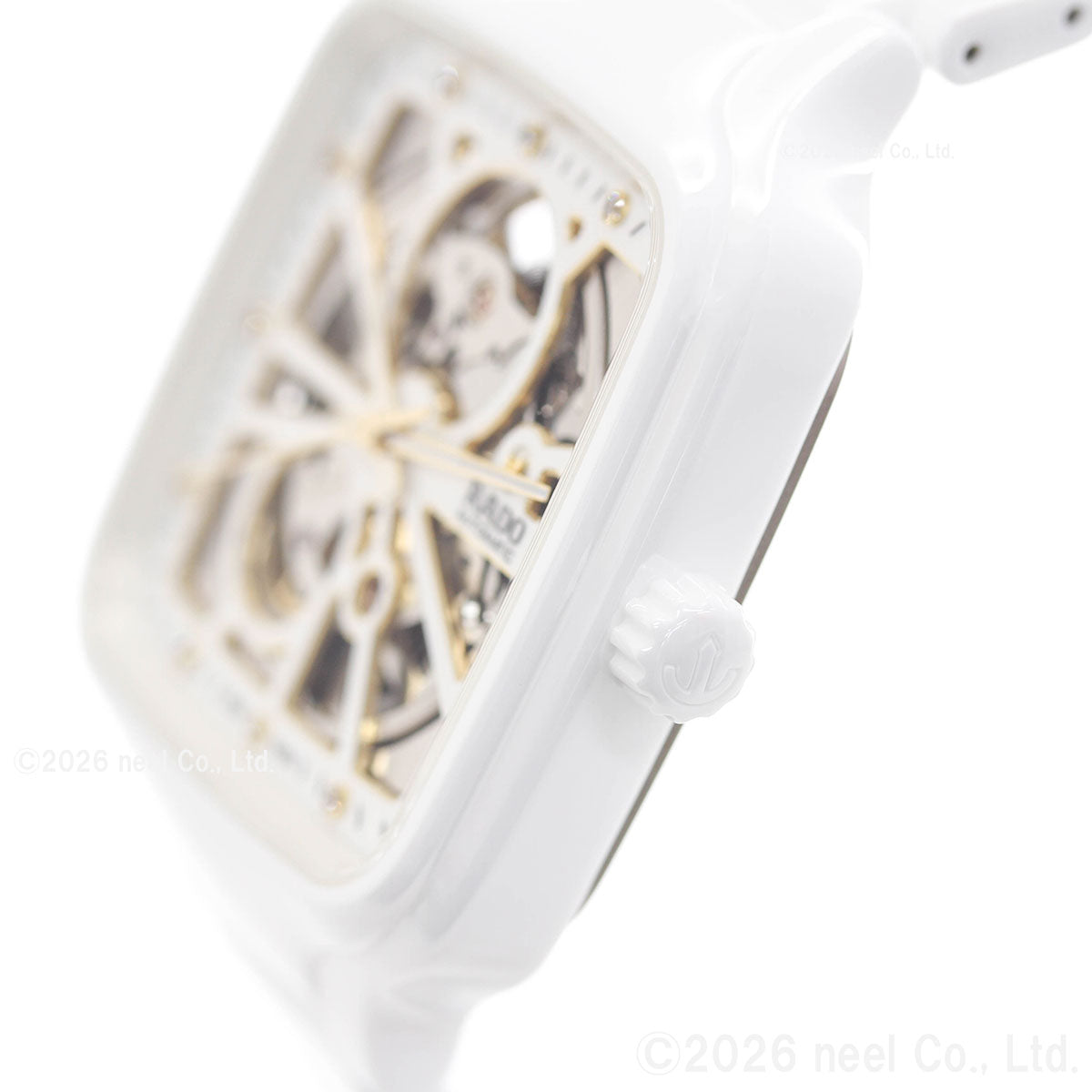 ラドー RADO トゥルー スクエア オートマティック オープンハート True Square Automatic Open Heart 腕時計 メンズ 自動巻き R27073702【60回分割手数料無料！】