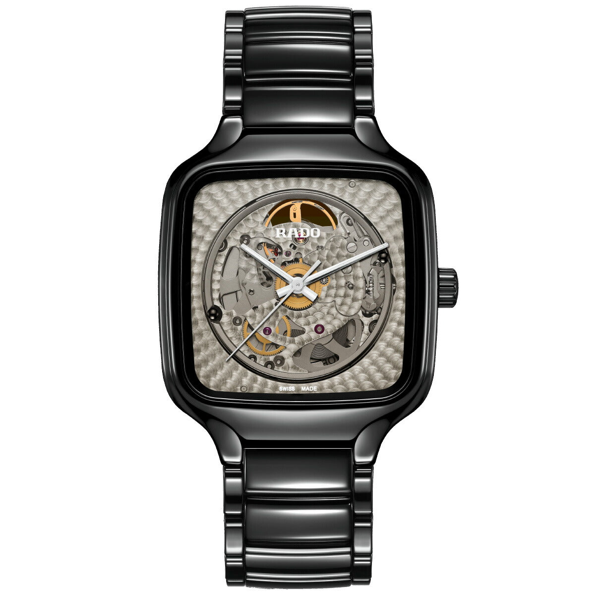 ラドー RADO トゥルー スクエア × 森永邦彦 スペシャルエディション True Square X Kunihiko Morinaga 腕時計 自動巻き R27086172【60回分割手数料無料！】