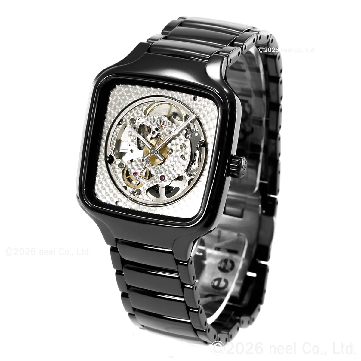 ラドー RADO トゥルー スクエア × 森永邦彦 スペシャルエディション True Square X Kunihiko Morinaga 腕時計 自動巻き R27086172【60回分割手数料無料！】