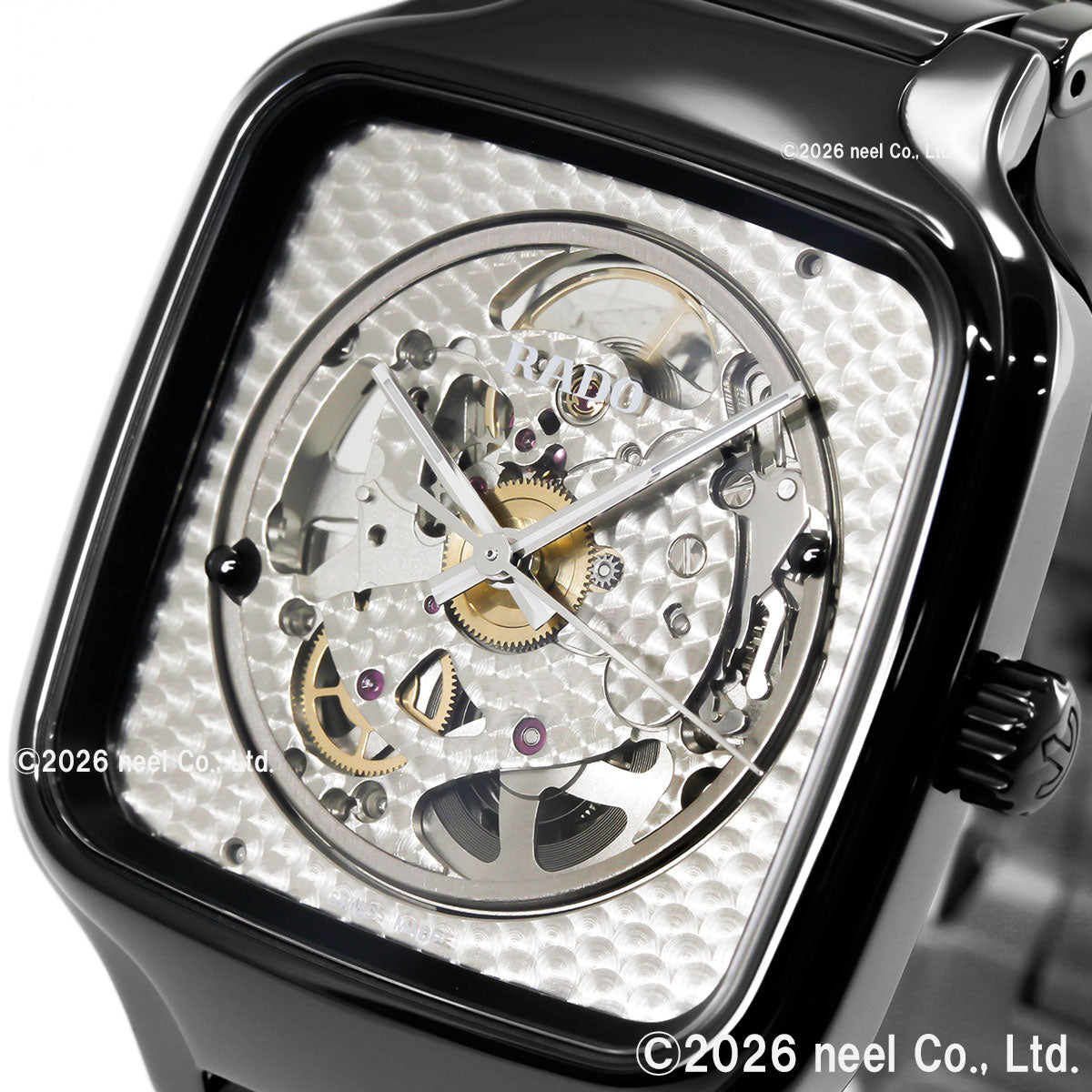 ラドー RADO トゥルー スクエア × 森永邦彦 スペシャルエディション True Square X Kunihiko Morinaga 腕時計 自動巻き R27086172【60回分割手数料無料！】