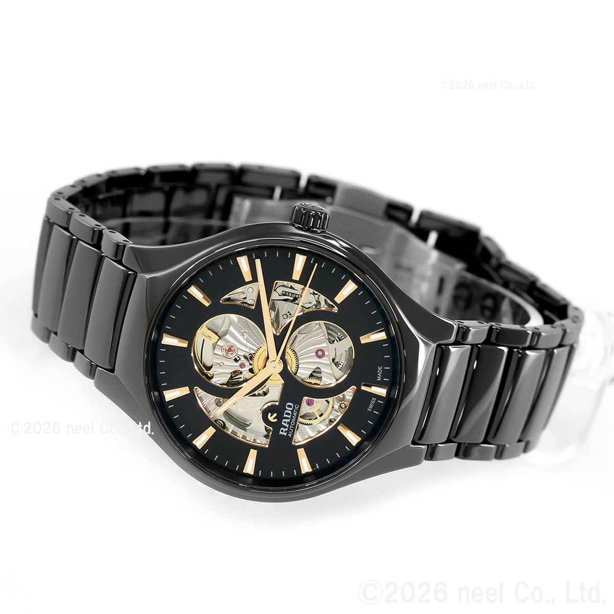 ラドー RADO トゥルー ラウンド オープンハート True Round Automatic Open Heart 腕時計 メンズ レディース 自動巻き R27107172【60回分割手数料無料！】
