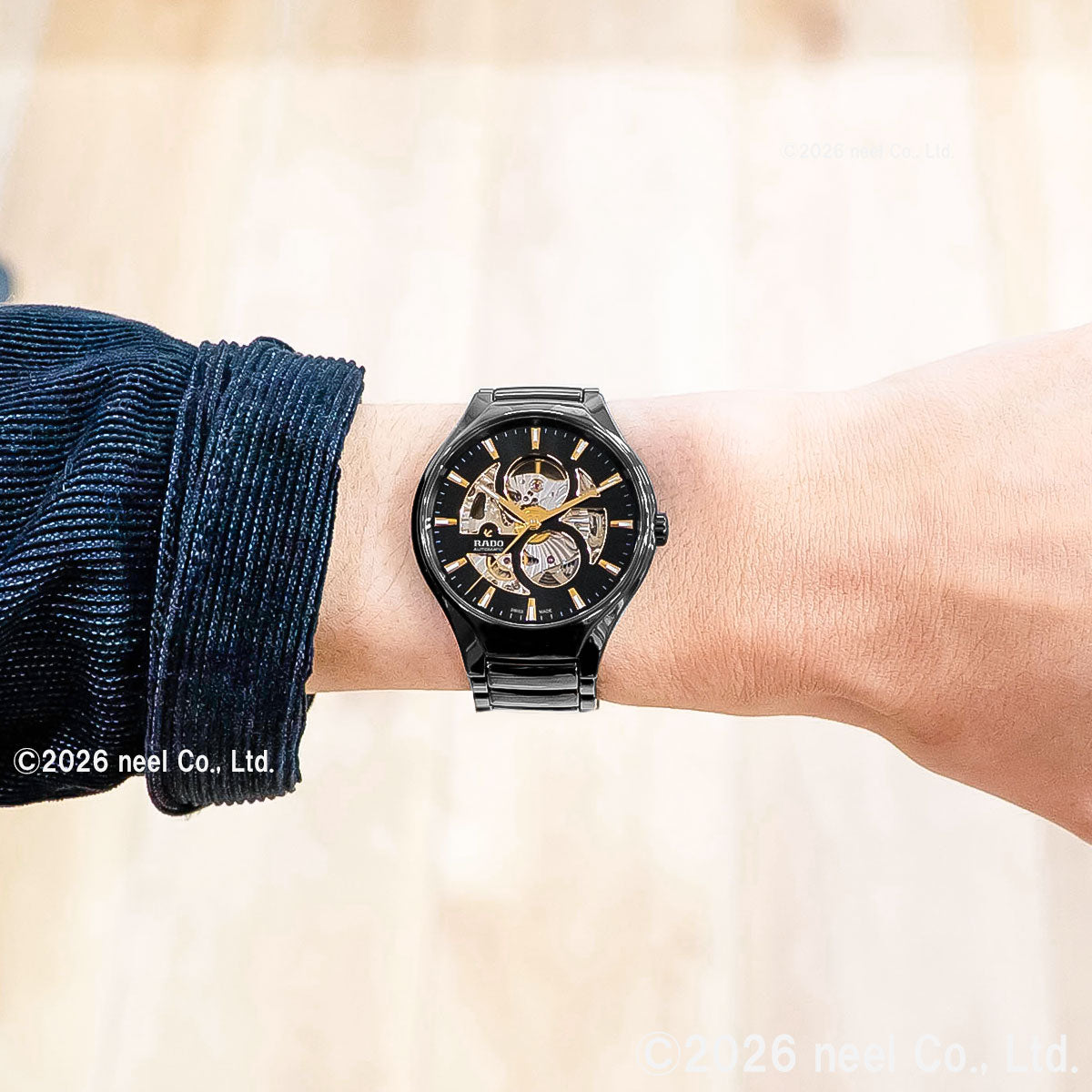 ラドー RADO トゥルー ラウンド オープンハート True Round Automatic Open Heart 腕時計 メンズ レディース 自動巻き R27107172【60回分割手数料無料！】