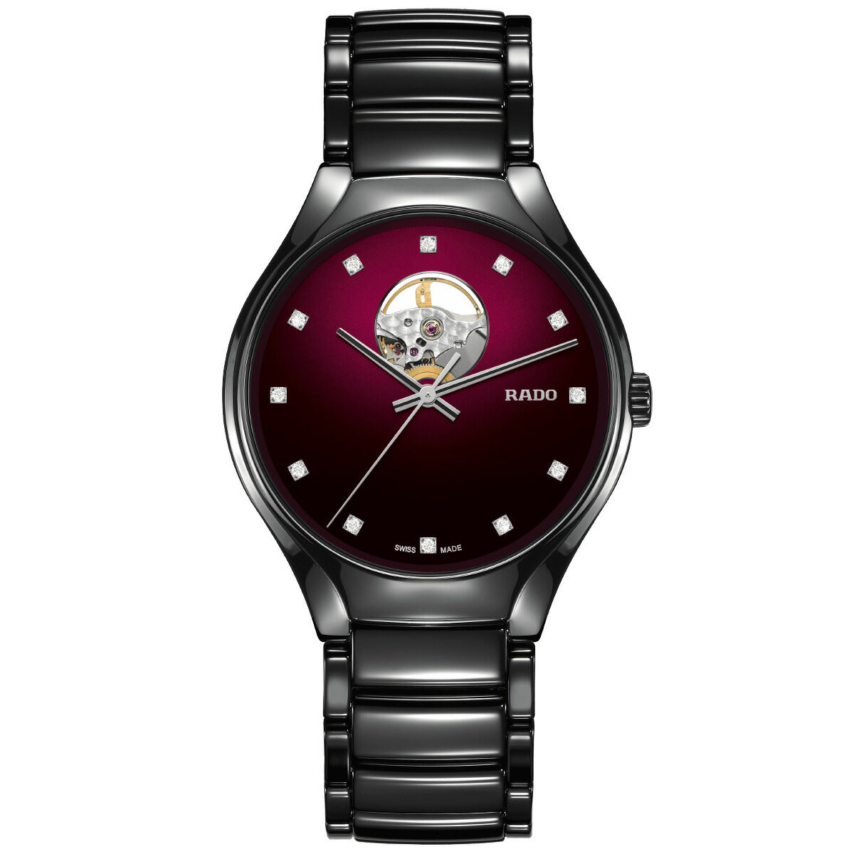 ラドー RADO トゥルー ラウンド シークレット True Round Secret 腕時計 メンズ レディース 自動巻き R27107742【60回分割手数料無料！】