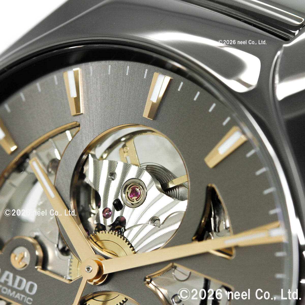 ラドー RADO トゥルー ラウンド オートマティック オープンハート True Round Automatic Open Heart 腕時計 自動巻き R27108112【60回分割手数料無料！】