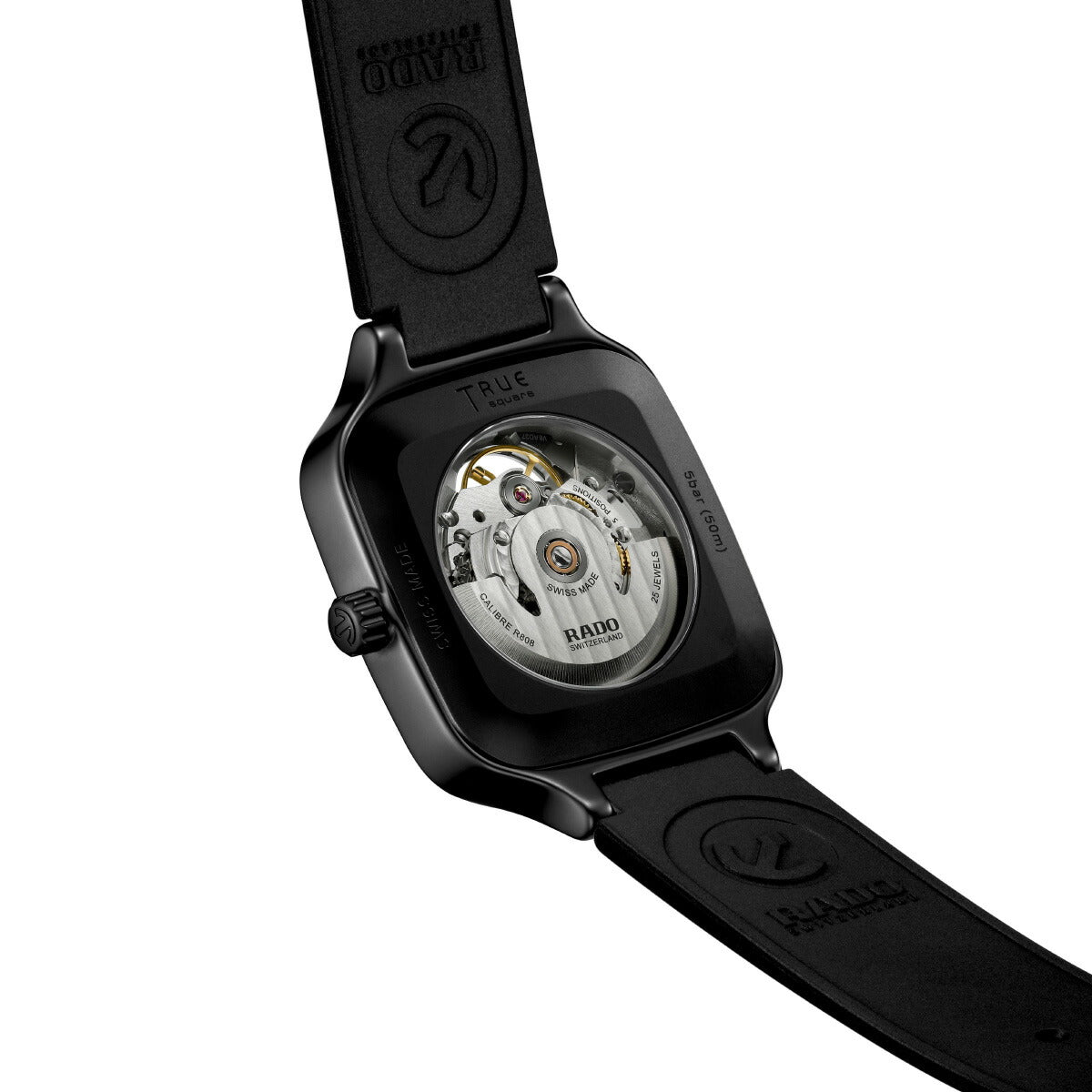 ラドー RADO トゥルー スクエア オートマティック スケルトン True Square Automatic Skeleton 腕時計 メンズ 自動巻き R27197169【60回分割手数料無料！】