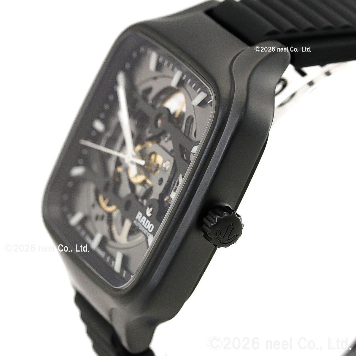 ラドー RADO トゥルー スクエア オートマティック スケルトン True Square Automatic Skeleton 腕時計 メンズ 自動巻き R27197169【60回分割手数料無料！】