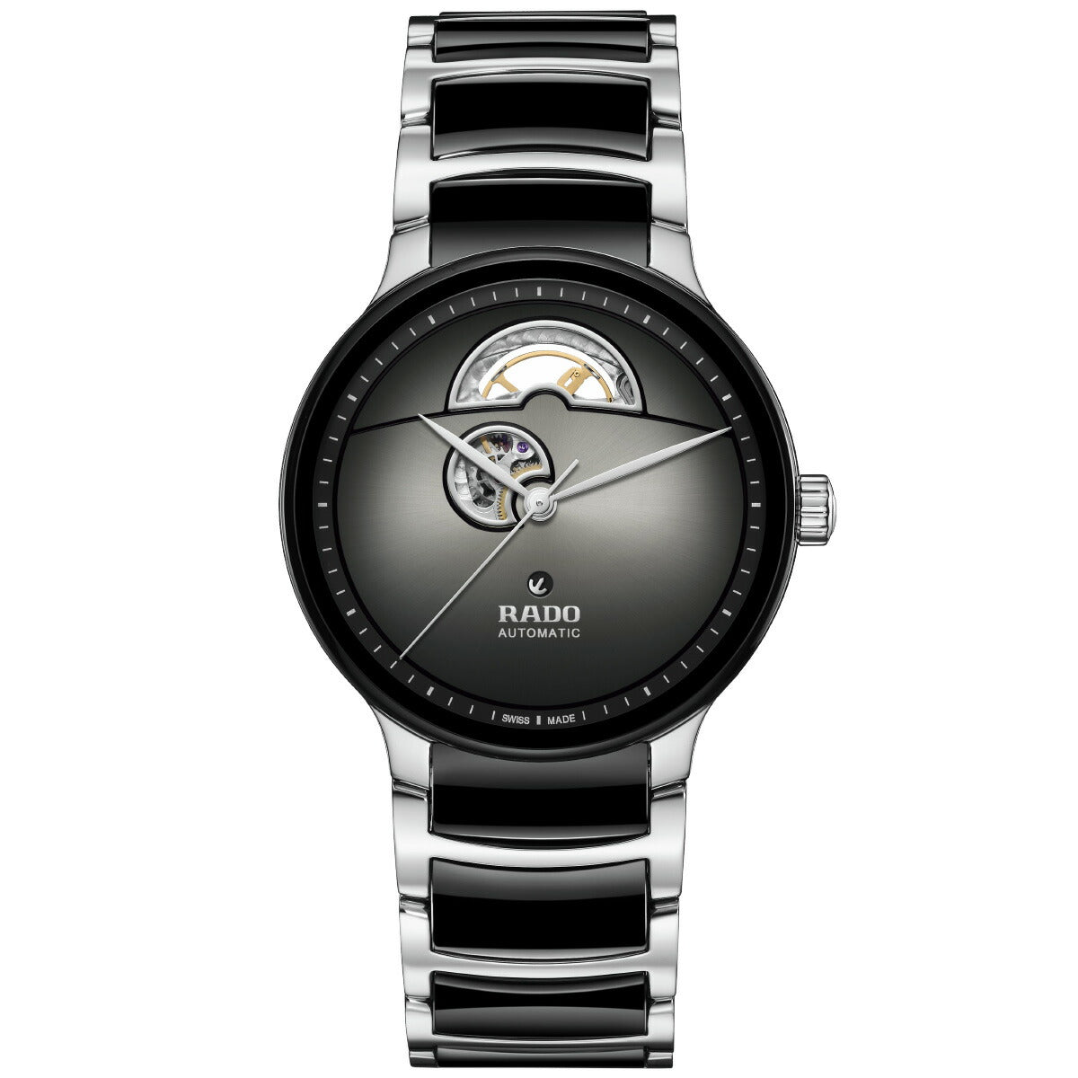 ラドー RADO セントリックス オートマティック オープンハート Centrix Automatic Open Heart 腕時計 自動巻き R30012152【60回分割手数料無料！】