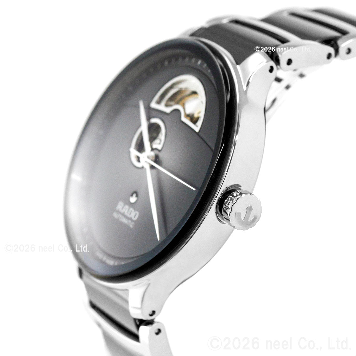 ラドー RADO セントリックス オートマティック オープンハート Centrix Automatic Open Heart 腕時計 自動巻き R30012152【60回分割手数料無料！】