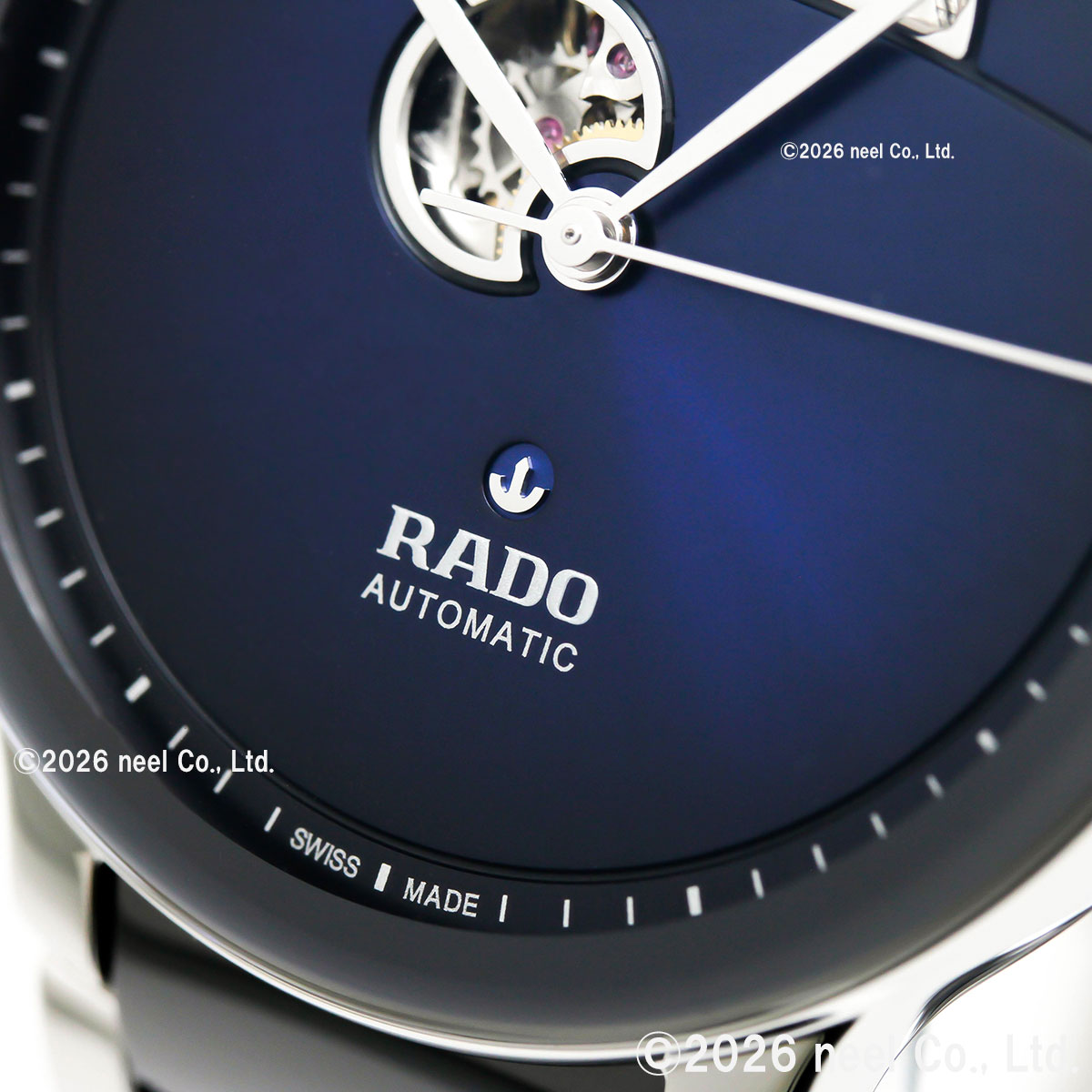 ラドー RADO セントリックス オートマティック オープンハート Centrix Automatic Open Heart 腕時計 メンズ レディース 自動巻き R30012202【60回分割手数料無料！】