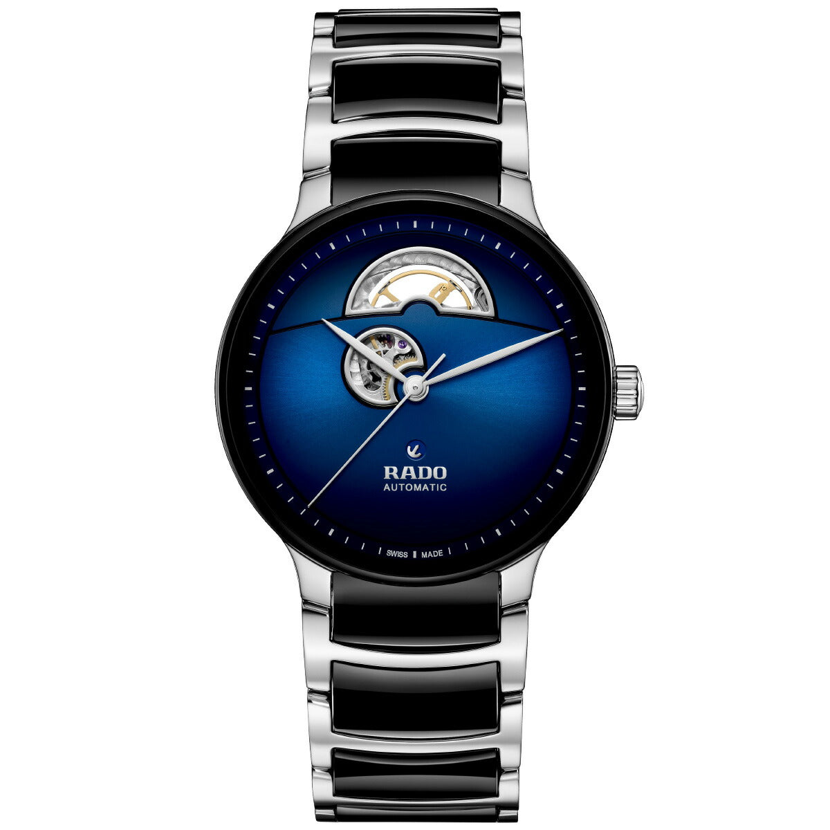 ラドー RADO セントリックス オートマティック オープンハート Centrix Automatic Open Heart 腕時計 メンズ レディース 自動巻き R30012202【60回分割手数料無料！】