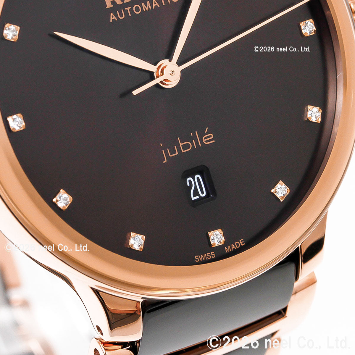 ラドー RADO セントリックス オートマティック ダイヤモンド Centrix Automatic Diamonds 腕時計 メンズ レディース 自動巻き R30017732【60回分割手数料無料！】