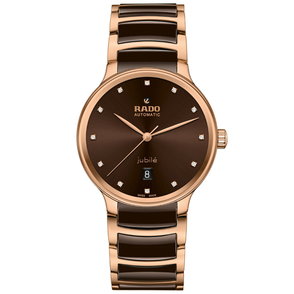 ラドー RADO セントリックス オートマティック ダイヤモンド Centrix Automatic Diamonds 腕時計 メンズ レディース 自動巻き R30017732【60回分割手数料無料！】