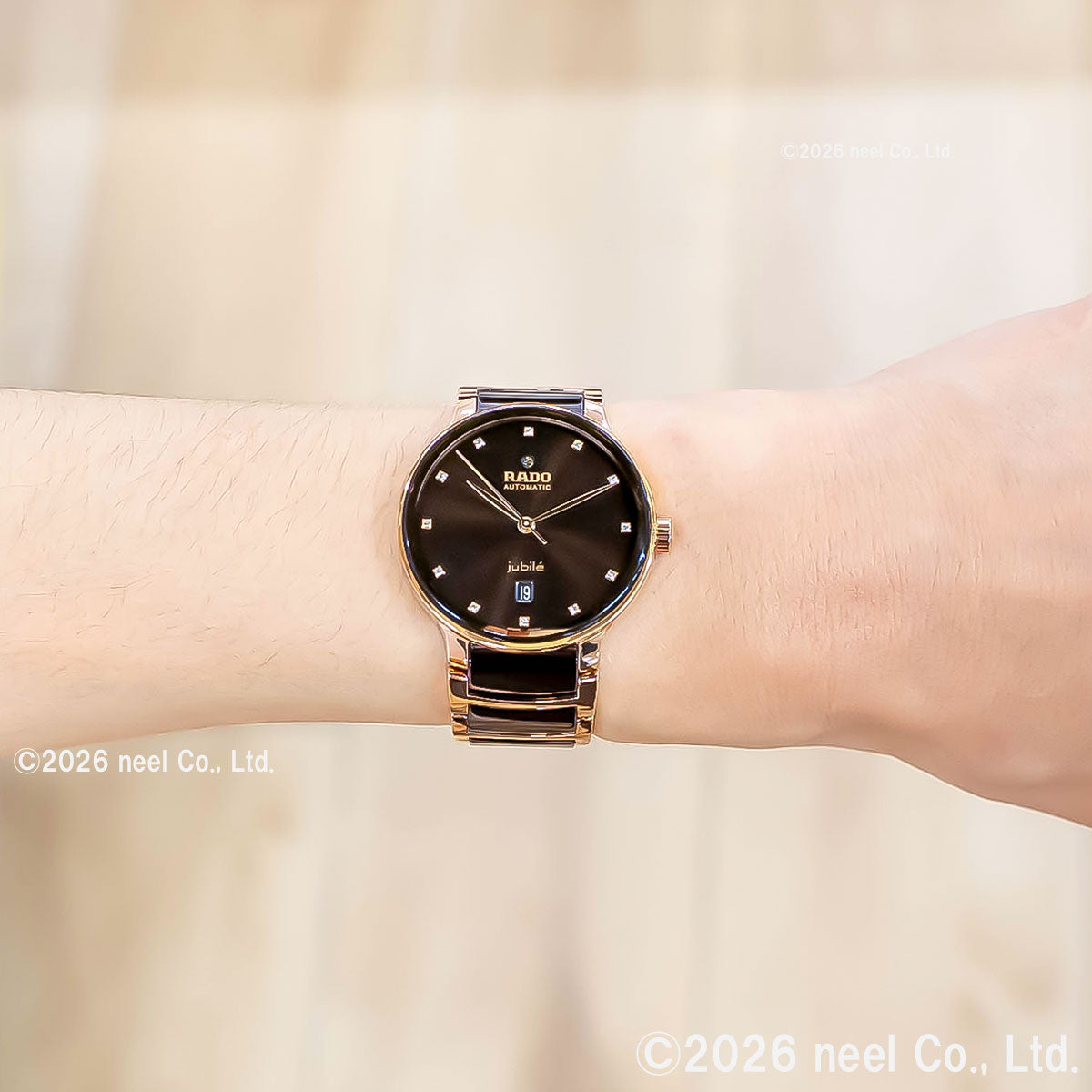 ラドー RADO セントリックス オートマティック ダイヤモンド Centrix Automatic Diamonds 腕時計 メンズ レディース 自動巻き R30017732【60回分割手数料無料！】