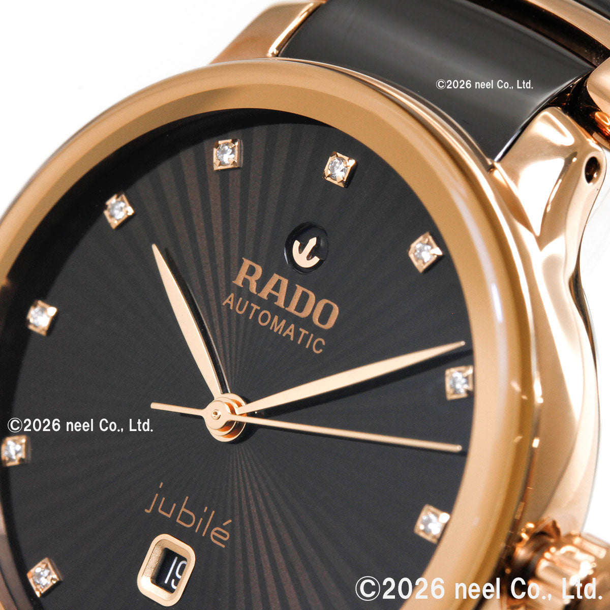 ラドー RADO セントリックス オートマティック ダイヤモンド Centrix Automatic Diamonds 腕時計 レディース 自動巻き R30019732【60回分割手数料無料！】