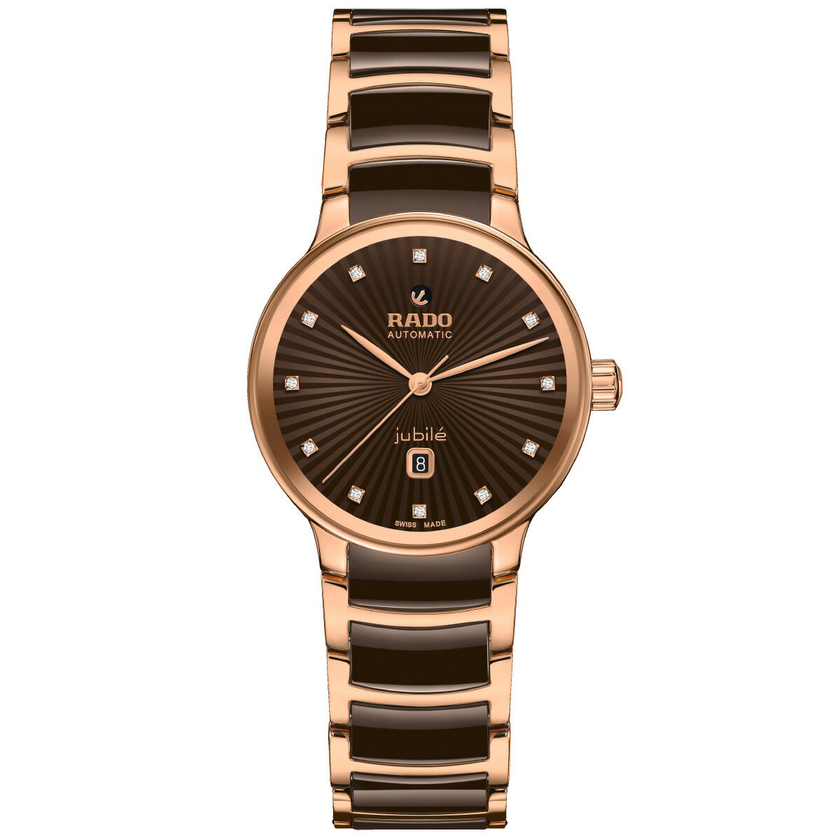 ラドー RADO セントリックス オートマティック ダイヤモンド Centrix Automatic Diamonds 腕時計 レディース 自動巻き R30019732【60回分割手数料無料！】