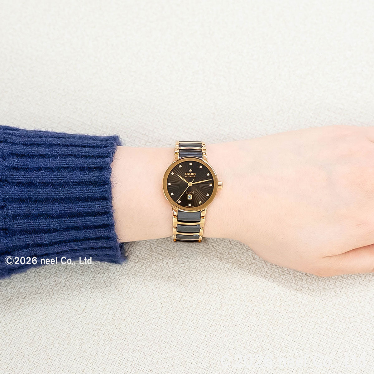 ラドー RADO セントリックス オートマティック ダイヤモンド Centrix Automatic Diamonds 腕時計 レディース 自動巻き R30019732【60回分割手数料無料！】