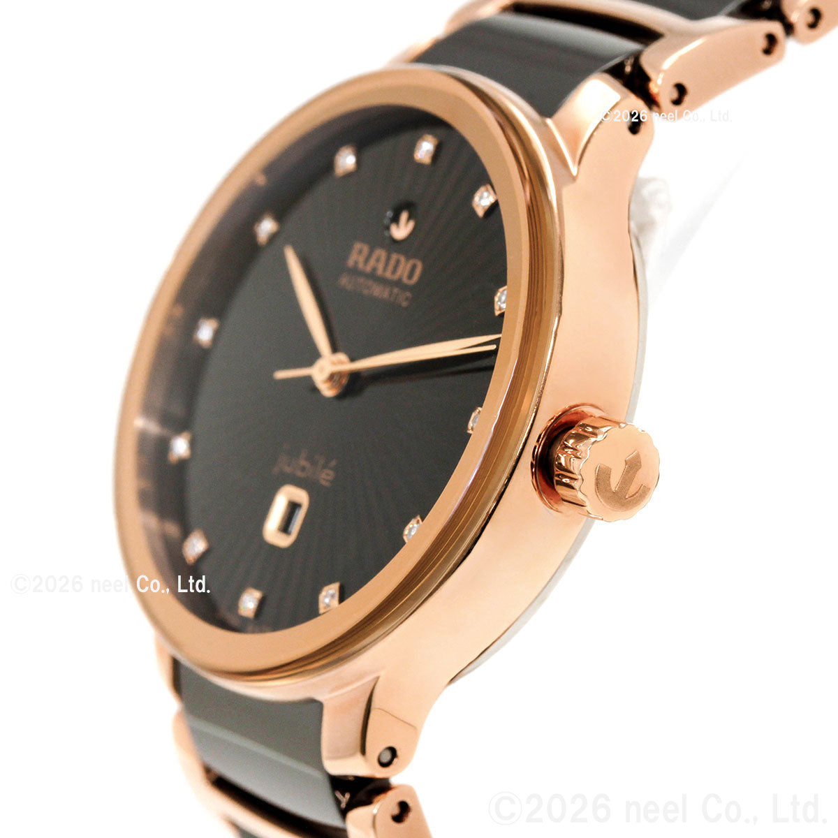 ラドー RADO セントリックス オートマティック ダイヤモンド Centrix Automatic Diamonds 腕時計 レディース 自動巻き R30019732【60回分割手数料無料！】