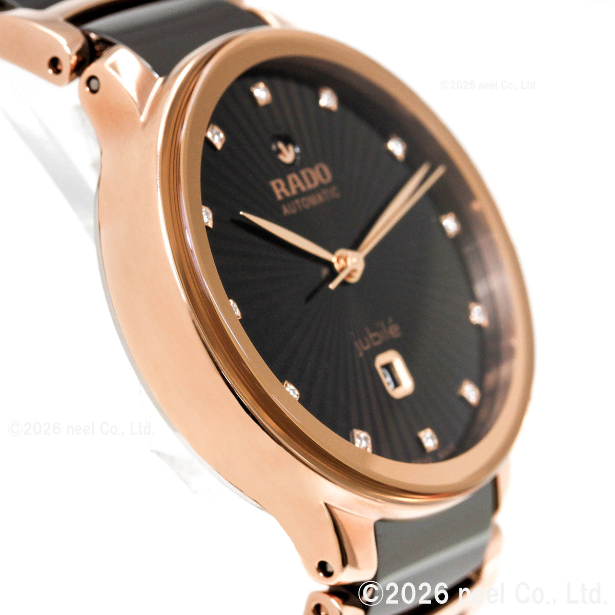 ラドー RADO セントリックス オートマティック ダイヤモンド Centrix Automatic Diamonds 腕時計 レディース 自動巻き R30019732【60回分割手数料無料！】