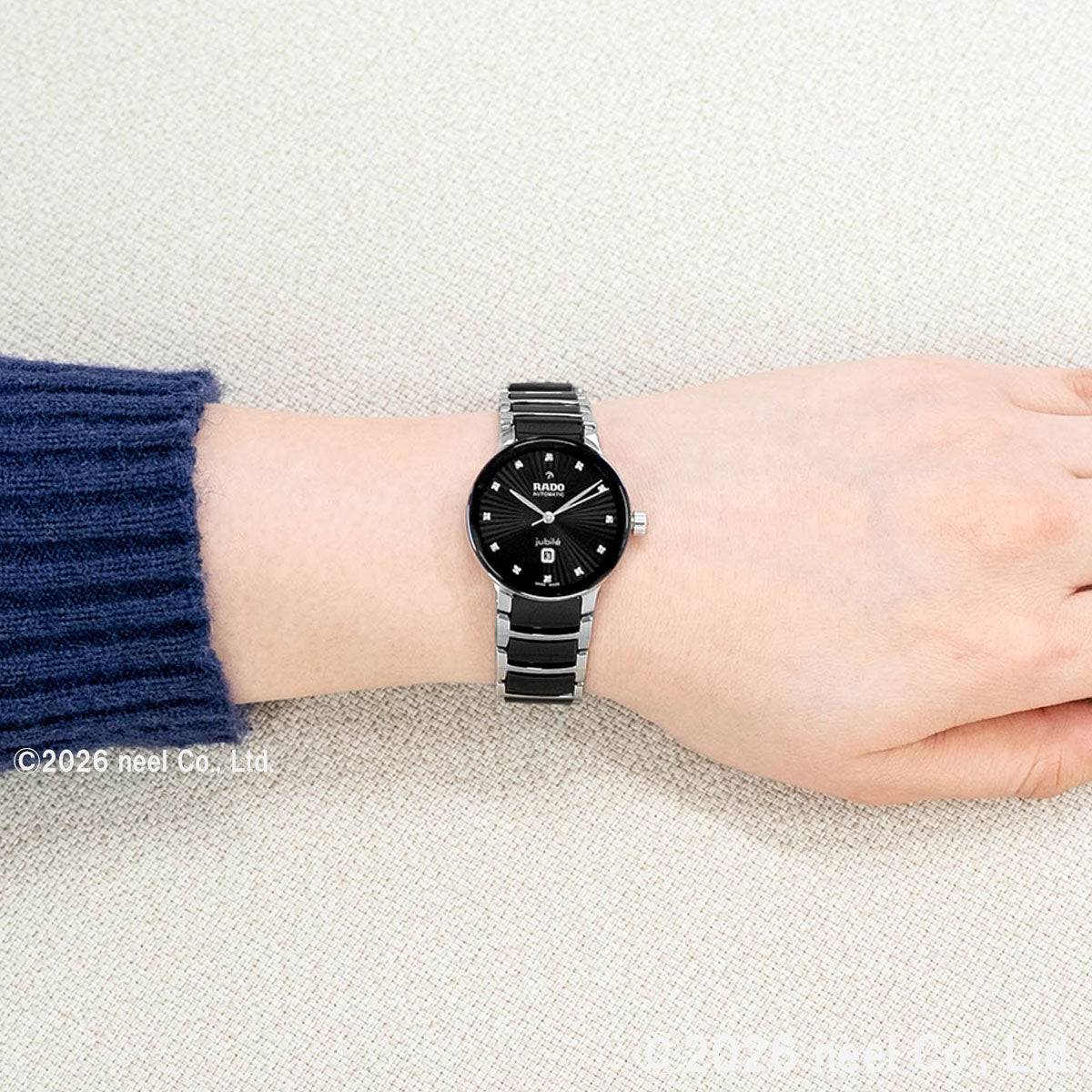 ラドー RADO セントリックス オートマティック ダイヤモンド Centrix Automatic Diamonds 腕時計 レディース 自動巻き R30020742【60回分割手数料無料！】