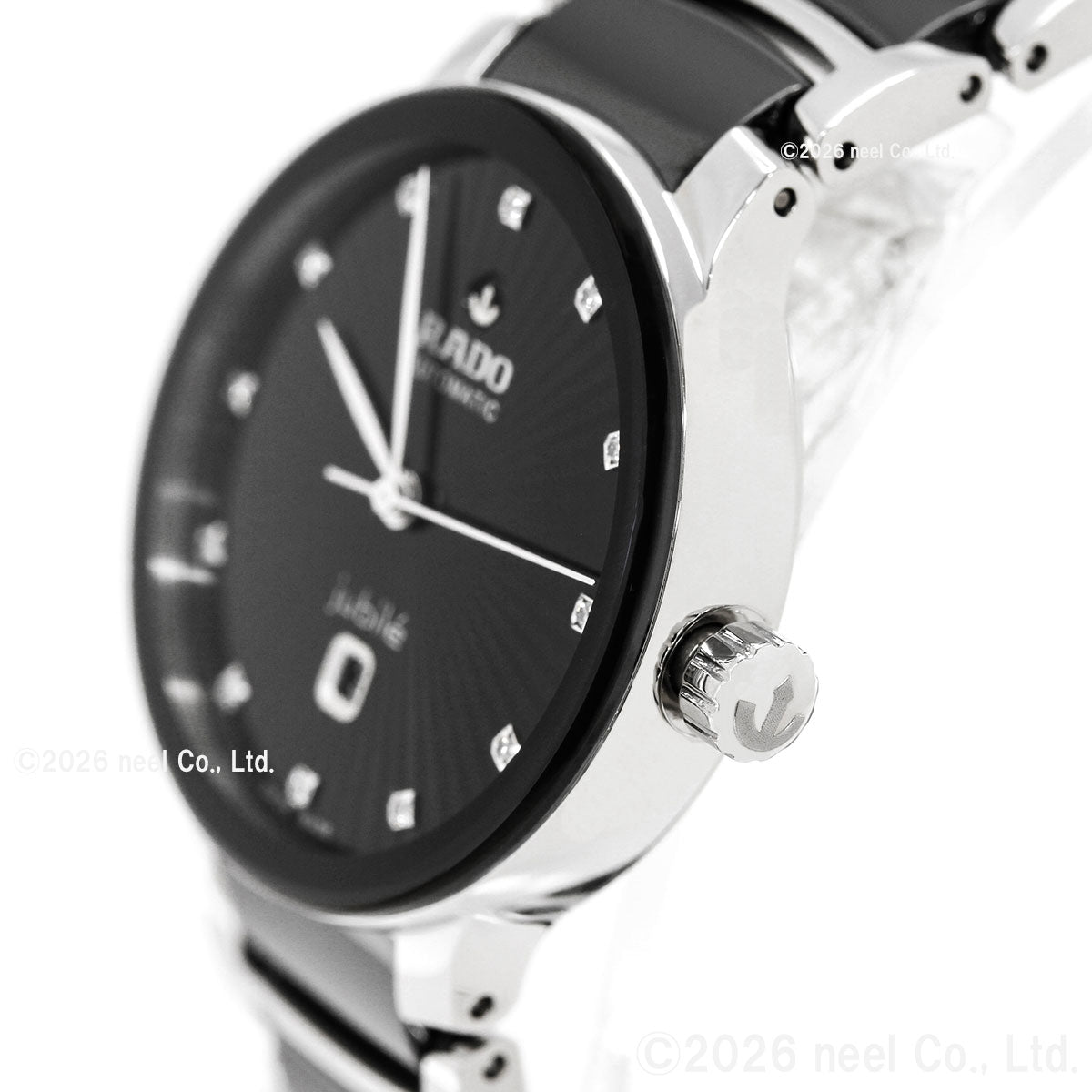 ラドー RADO セントリックス オートマティック ダイヤモンド Centrix Automatic Diamonds 腕時計 レディース 自動巻き R30020742【60回分割手数料無料！】