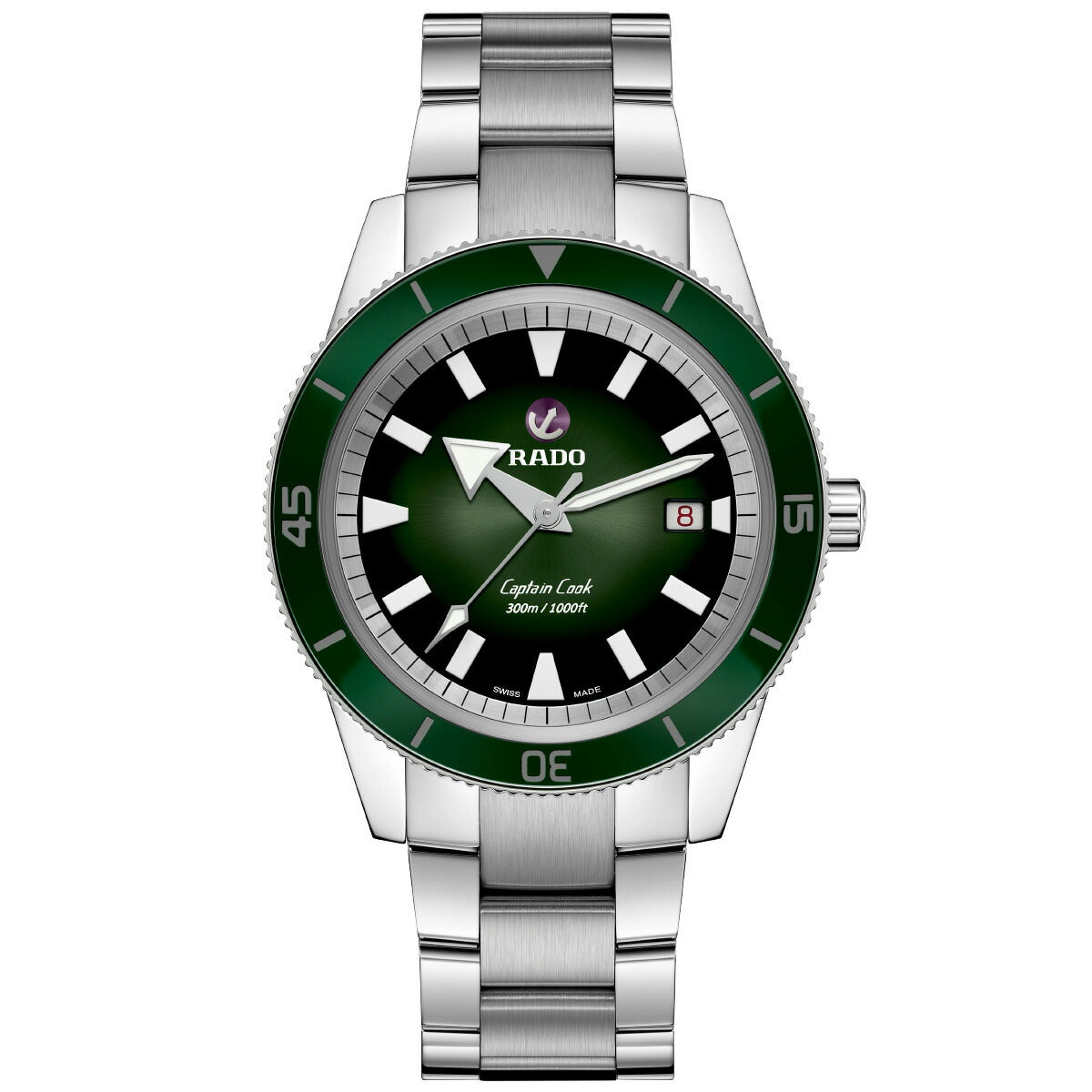 ラドー RADO キャプテンクック オートマティック Captain Cook Automatic 腕時計 メンズ 自動巻き R32105313【60回分割手数料無料！】