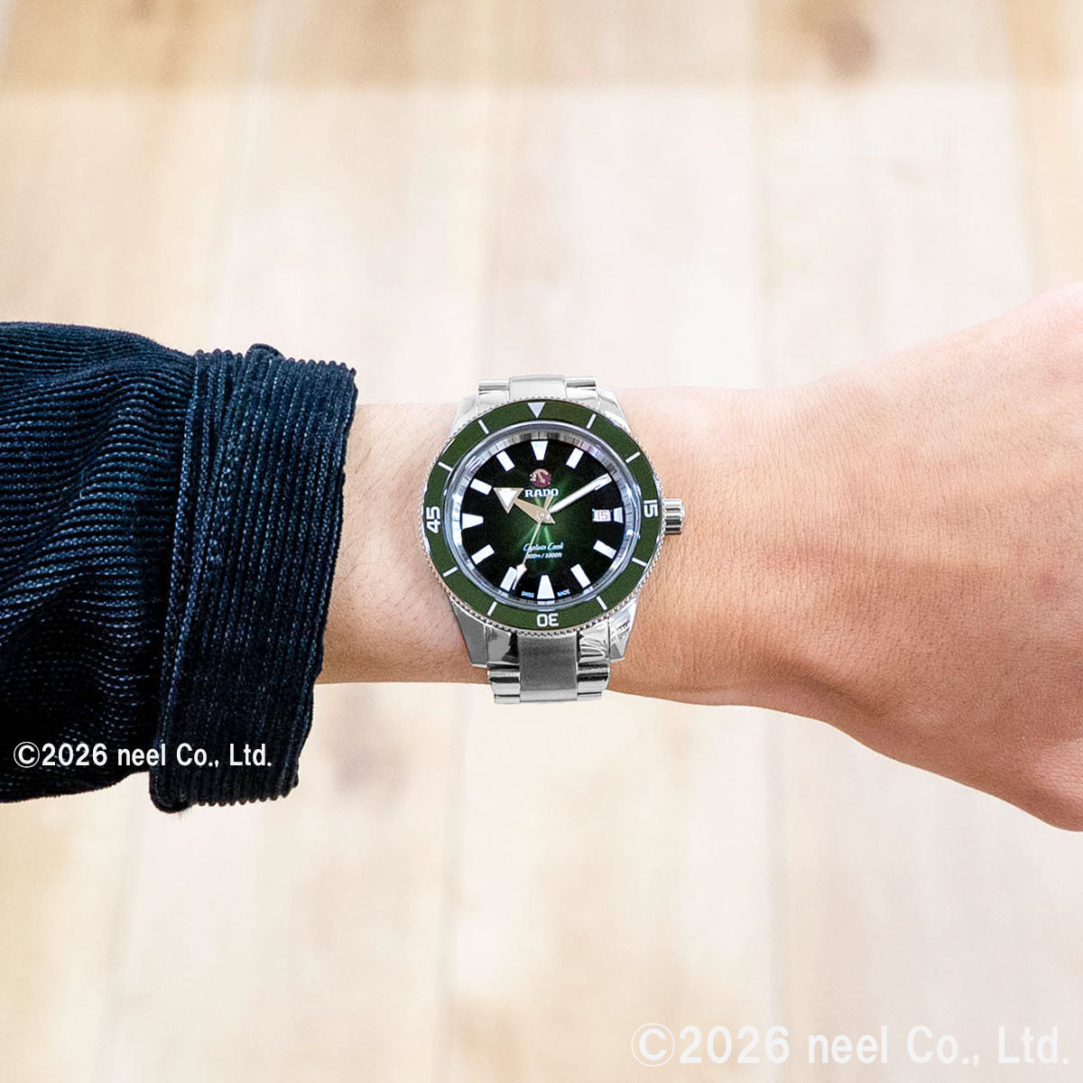 ラドー RADO キャプテンクック オートマティック Captain Cook Automatic 腕時計 メンズ 自動巻き R32105313【60回分割手数料無料！】