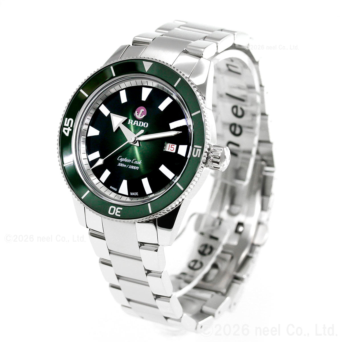 ラドー RADO キャプテンクック オートマティック Captain Cook Automatic 腕時計 メンズ 自動巻き R32105313【60回分割手数料無料！】