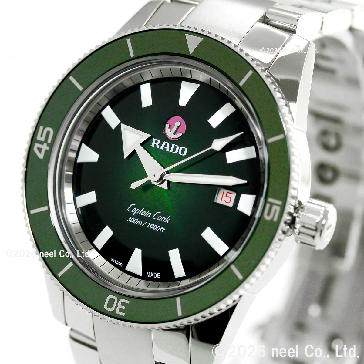 ラドー RADO キャプテンクック オートマティック Captain Cook Automatic 腕時計 メンズ 自動巻き R32105313【60回分割手数料無料！】